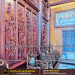 Nội Thất Nhà Gỗ 3 Gian Lim Nam Phi Tại Hải Hậu- Nhà Gỗ Đăng Khôi