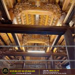 NỘI THẤT NHÀ GỖ 3 GIAN LIM NAM PHI -NHÀ GỖ ĐĂNG KHÔI