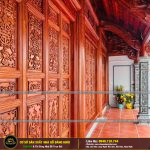 THI CÔNG NHÀ GỖ 3 GIAN LIM NAM PHI NHÀ THÒE HỌ PHAN -THÁI BÌNH