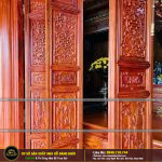 THI CÔNG NHÀ GỖ 3 GIAN LIM NAM PHI NHÀ THÒE HỌ PHAN -THÁI BÌNH