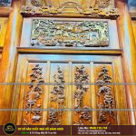 Nội Thất Nhà Gỗ 3 Gian 2 Chái Lim Lào Tại Quảng Ninh -Nhà GỖ Đăng Khôi