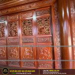 NỘI THÁT NHÀ GỖ 3 GIAN LIM NAM PHI NHÀ THỜ HỌ PHAN -THÁI BÌNH