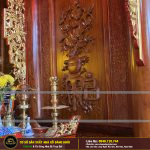 NỘI THÁT NHÀ GỖ 3 GIAN LIM NAM PHI NHÀ THỜ HỌ PHAN -THÁI BÌNH