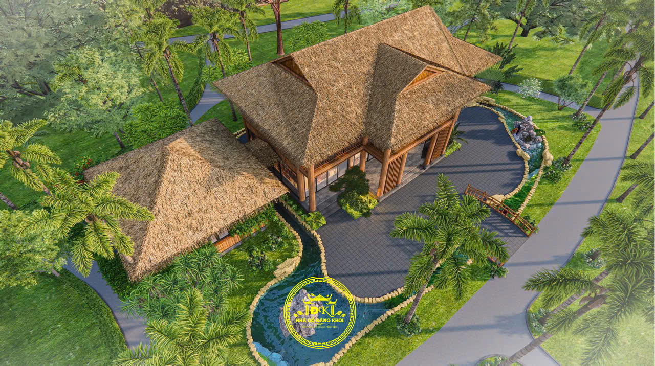 Thiết Kế Mẫu Nhà Sàn Nghỉ Dưỡng 2 Tầng Tại Đà Lạt – Nhà Gỗ Đăng Khôi