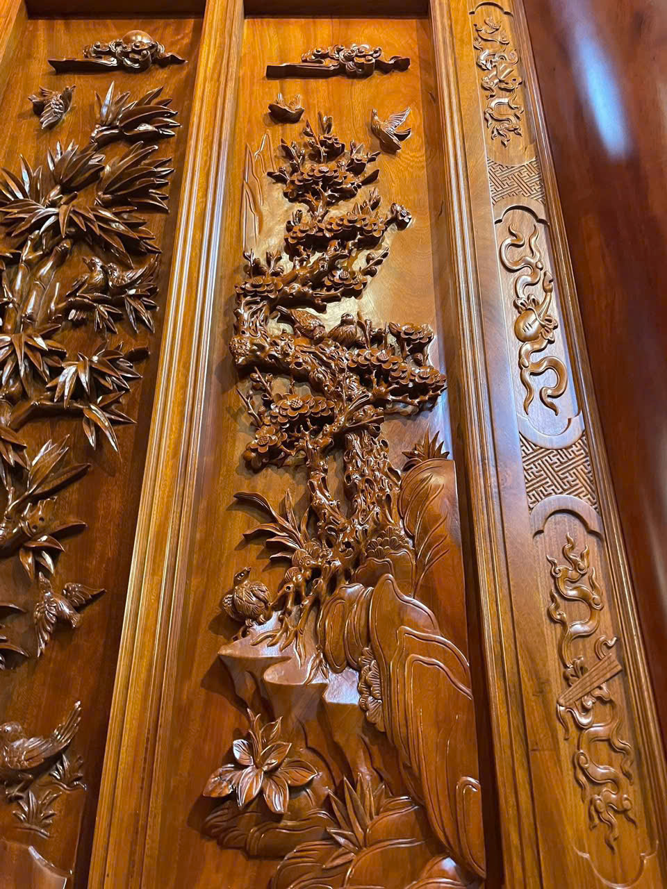 NỘI THẤT NHÀ GỖ 5 GIAN HIÊN THÔNG THI CÔNG NHÀ GỖ TẠI NGHỆ AN – NHÀ GỖ ĐĂNG KHÔI