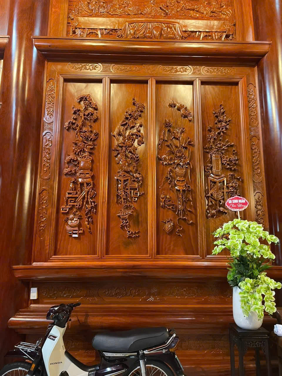 NỘI THẤT NHÀ GỖ 5 GIAN HIÊN THÔNG THI CÔNG NHÀ GỖ TẠI NGHỆ AN – NHÀ GỖ ĐĂNG KHÔI