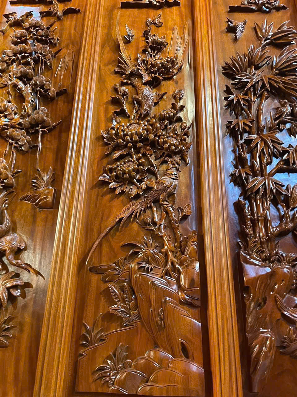 NỘI THẤT NHÀ GỖ 5 GIAN HIÊN THÔNG THI CÔNG NHÀ GỖ TẠI NGHỆ AN – NHÀ GỖ ĐĂNG KHÔI