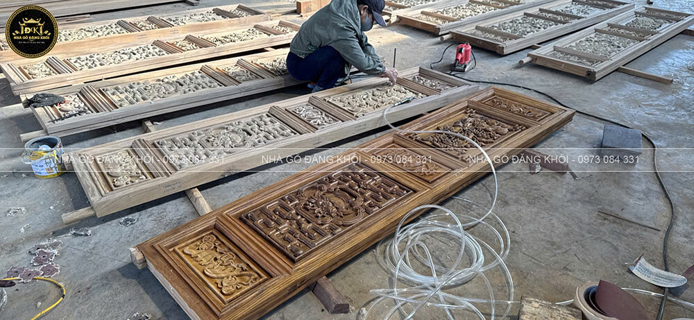 Quy trình xử lý gỗ sau tuyển chọn tại Đăng Khôi