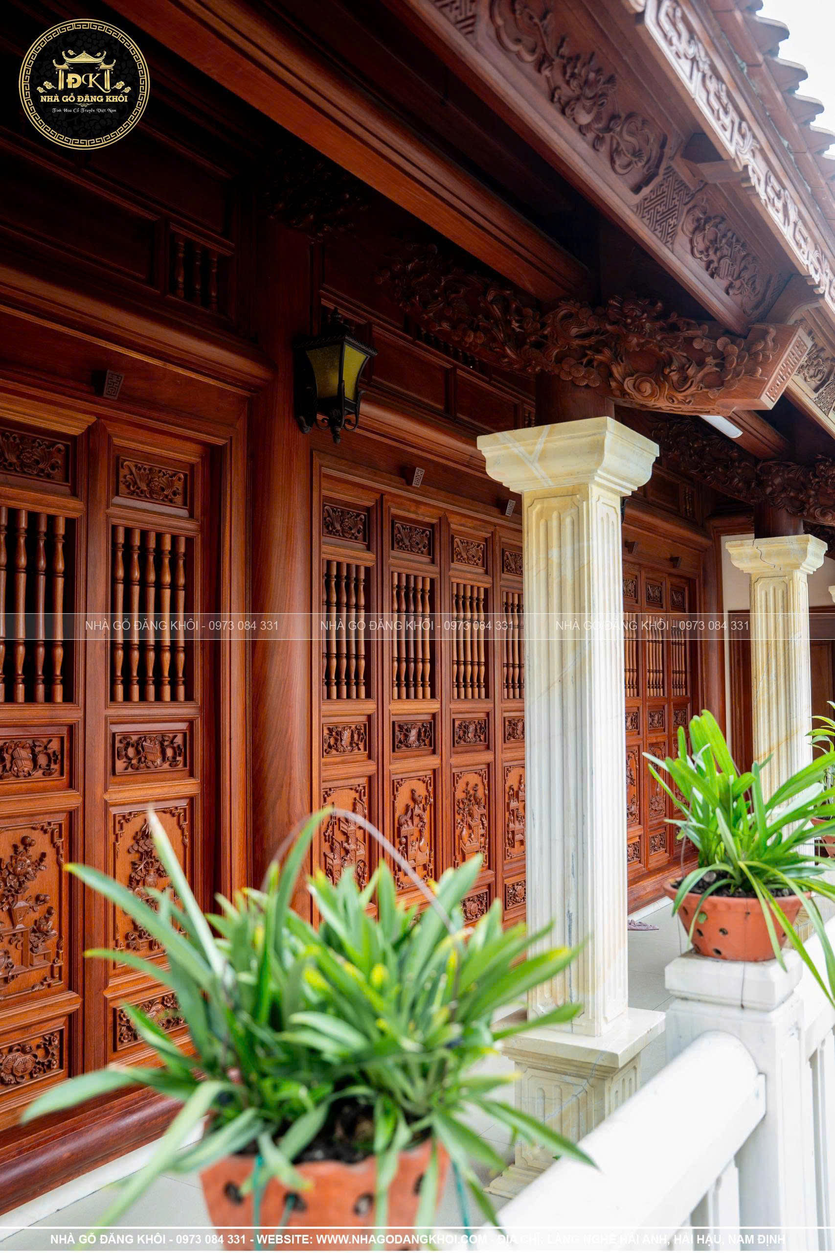 THI CÔNG NHÀ GỖ 3 GIAN 2 CHÁI  TRÊN TẦNG 2 TẠI THƯỜNG TÍN – HÀ NỘI | NHÀ GỖ ĐĂNG KHÔI